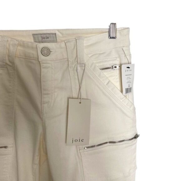 NWT Joie Park Skinny Pants in Porcelain 28 - Picture 5 of 5